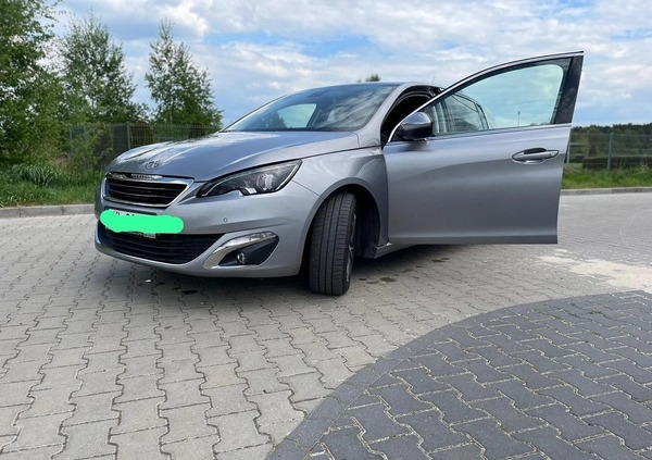 Peugeot 308 cena 30500 przebieg: 142000, rok produkcji 2015 z Kluczbork małe 46